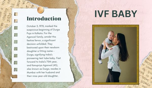 First IVF Baby in India