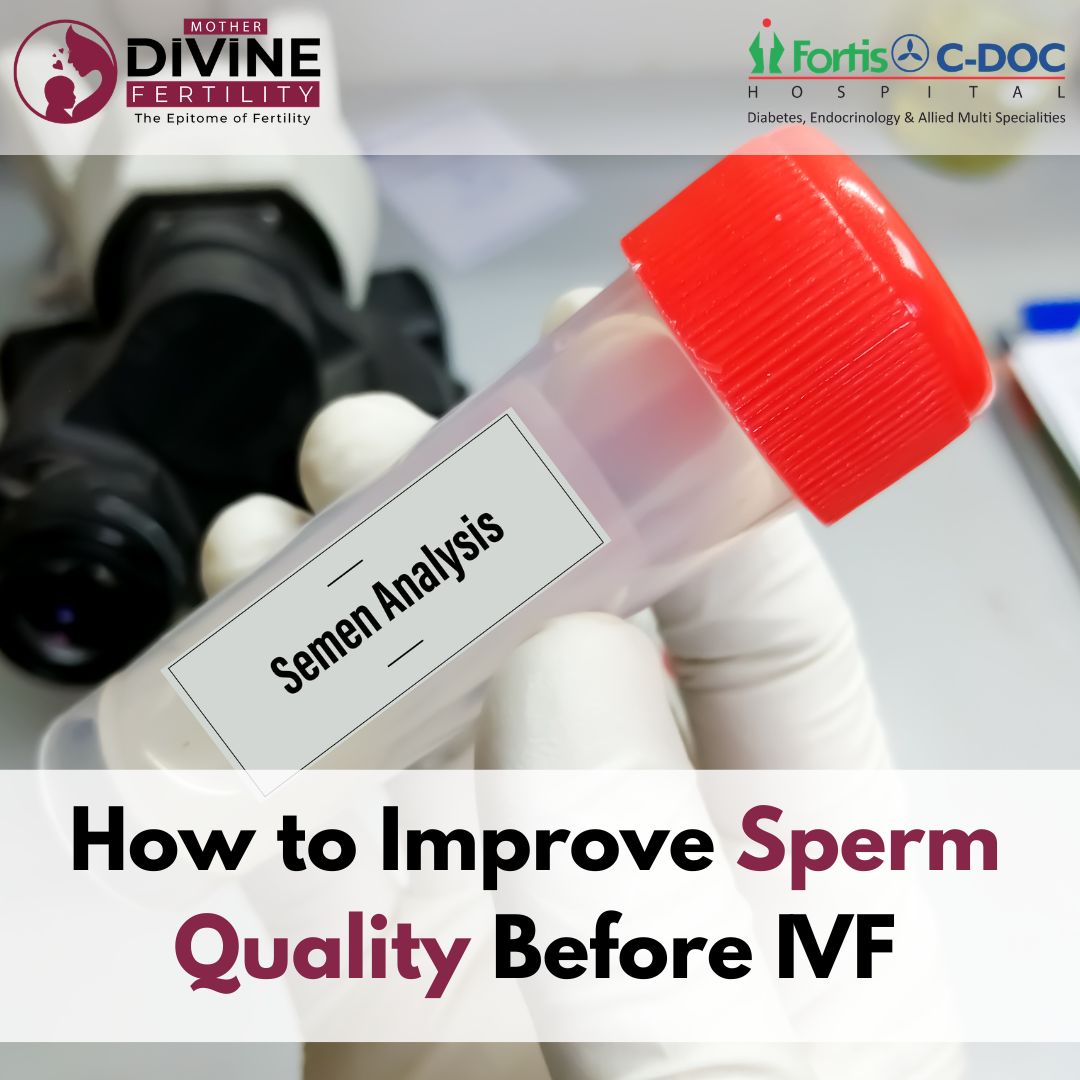 Improve sperm quality before IVF with healthy lifestyle and diet tips